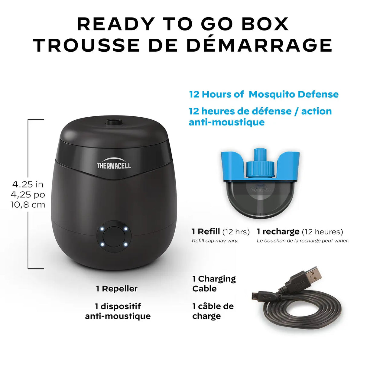 Thermacell- Rechargeable Mosquito Repellent E55
