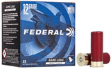 Federal- Game Load Heavy Field Ammunition- 12GA, 2 3/4", 1 1/8oz, #7.5