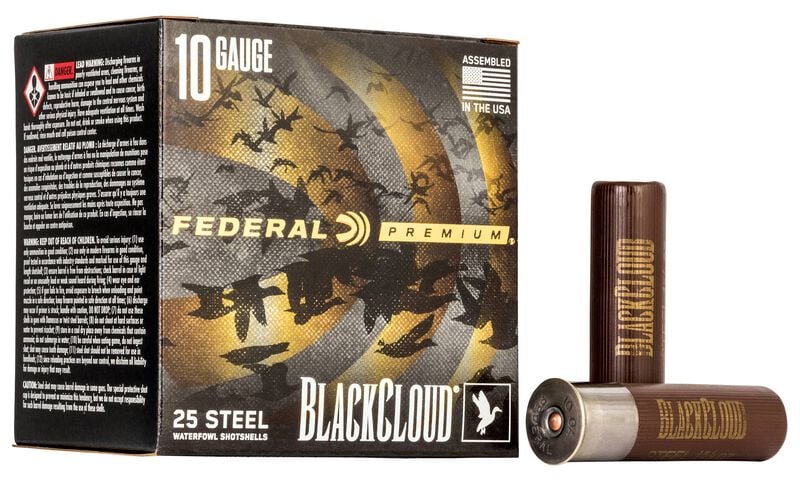 Federal Premium- Black Cloud Ammunition- 10GA, 3 1/2", 1 5/8oz, BB Shot