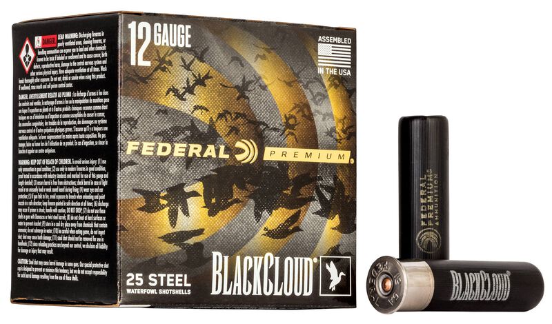 Federal Premium- Black Cloud Ammunition- 12GA, 3 1/2", 1 1/2oz, #4