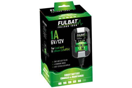 Fulbat- Fulload 1000 Smart Battery Charger and Maintainer