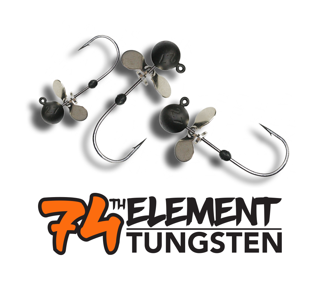 74th Element Tungsten- Helicopter Head Jig