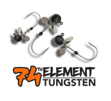 74th Element Tungsten- Helicopter Head Jig