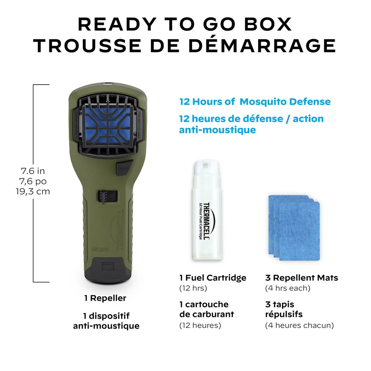 Thermacell- Portable Mosquito Repellent MR300