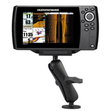 RAM Mounts- Drill-Down Double Ball Mount for Humminbird Helix 7