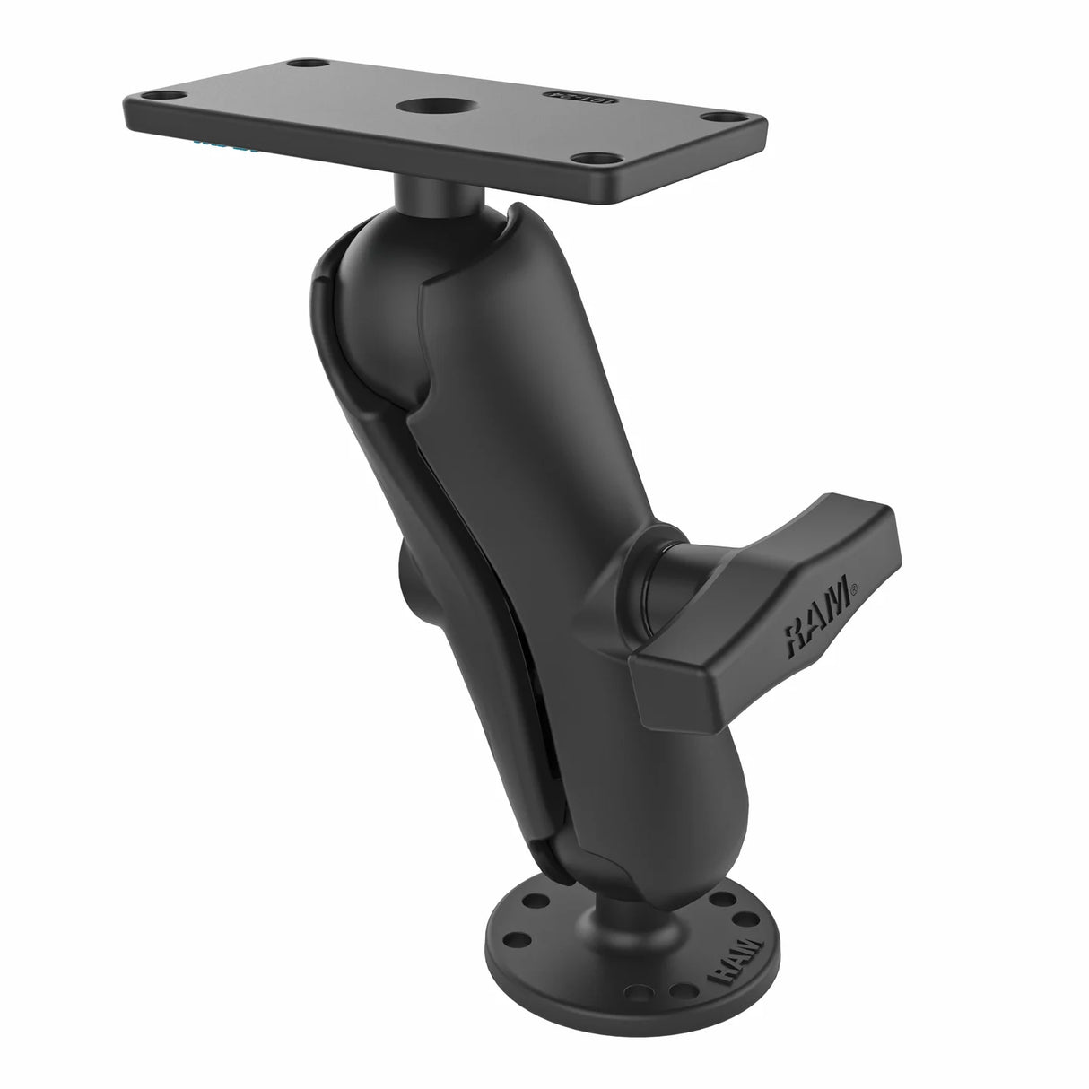 RAM Mounts- Drill-Down Double Ball Mount for Humminbird Helix 7