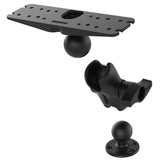 RAM Mounts- Large Marine Electronics Mount- D Size, Short