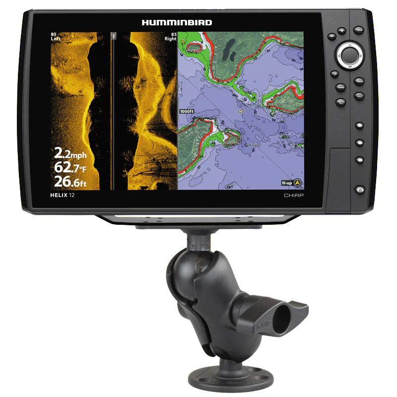 RAM Mounts- Marine Electronic Mount for Humminbird Helix and Solix Series