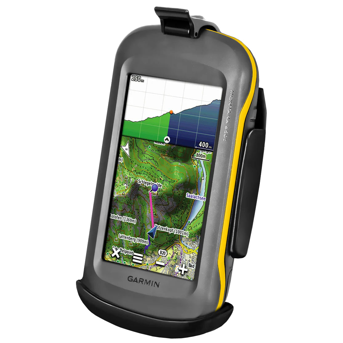 RAM Mounts- Form-Fit Cradle for Garmin Montana