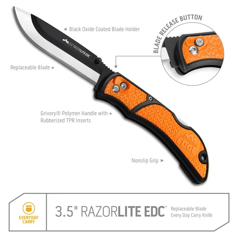 Outdoor Edge- RazorEDC Lite Carry Knife