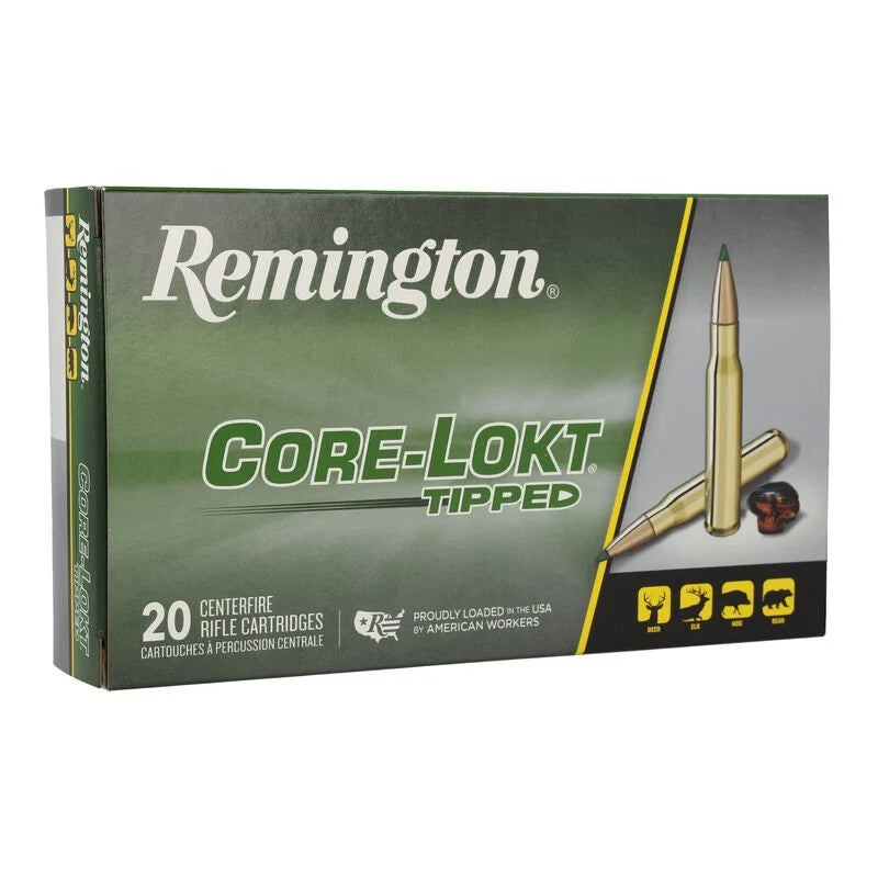 Remington- Core-Lokt Tipped Ammunition- 308 WIN, 180 Grain