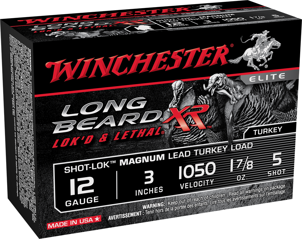 Winchester- Long Beard XR Shot Lok Magnum Ammunition- 12GA, 3", 1 7/8oz, #5