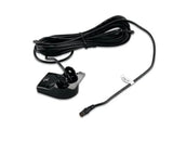 Garmin- Dual Beam Transducer Transom Mount for Trolling Motor