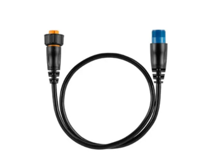 Garmin- 8 Pin Trandsucer to 12 Pin Sound Adapter Cable with XID
