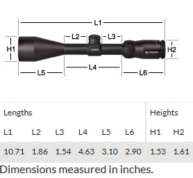 Vortex- Crossfire II Scout Riflescope