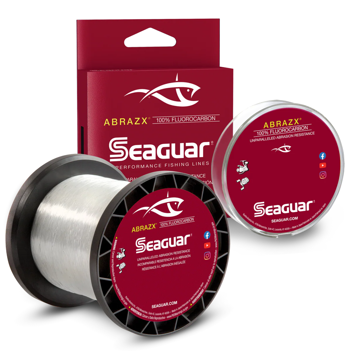 Seaguar- AbrazX Flurocarbon Fishing Line