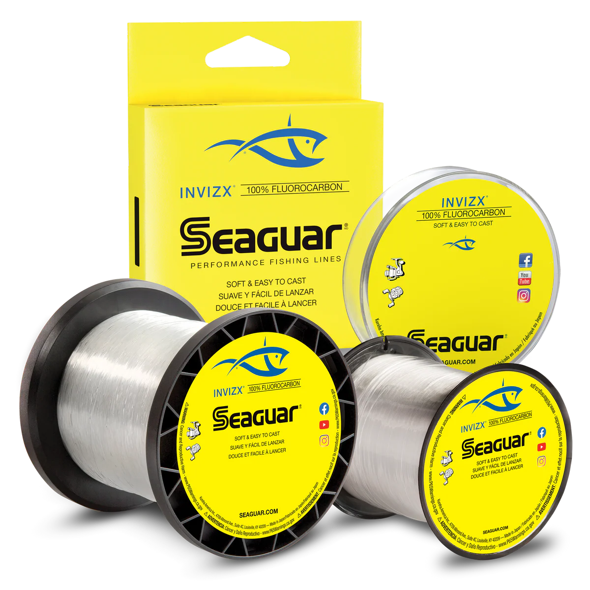 Seaguar- InvizX Flurocarbon Fishing Line