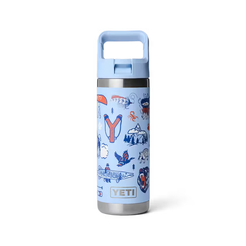 YETI - Rambler Water Bottle With Colour-Matched Straw Lid