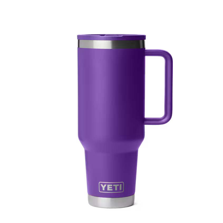 YETI- Rambler Travel Mug with Quick-Flip Straw Lid
