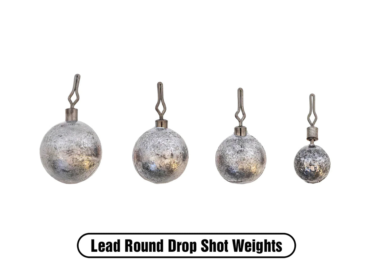 X Zone- Round Drop Shot Weight