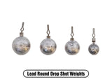 X Zone- Round Drop Shot Weight