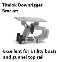 Fishing Specialties- Downrigger Clamp Mount