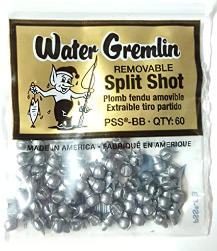 Water Gremlin- PSS Removeablle Split Shot Sinker