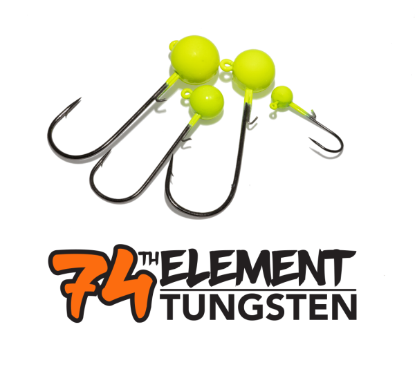 74th Element Tungsten- Wolly Jig Head