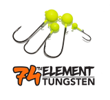 74th Element Tungsten- Wolly Jig Head