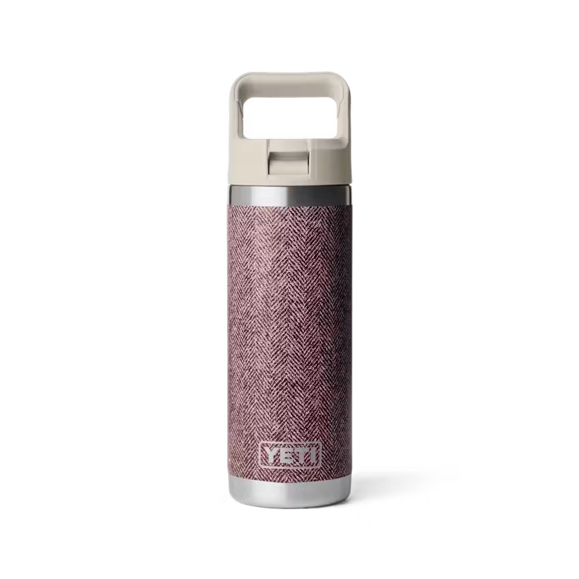 YETI- Rambler Bottle With Colour-Matched Straw Lid