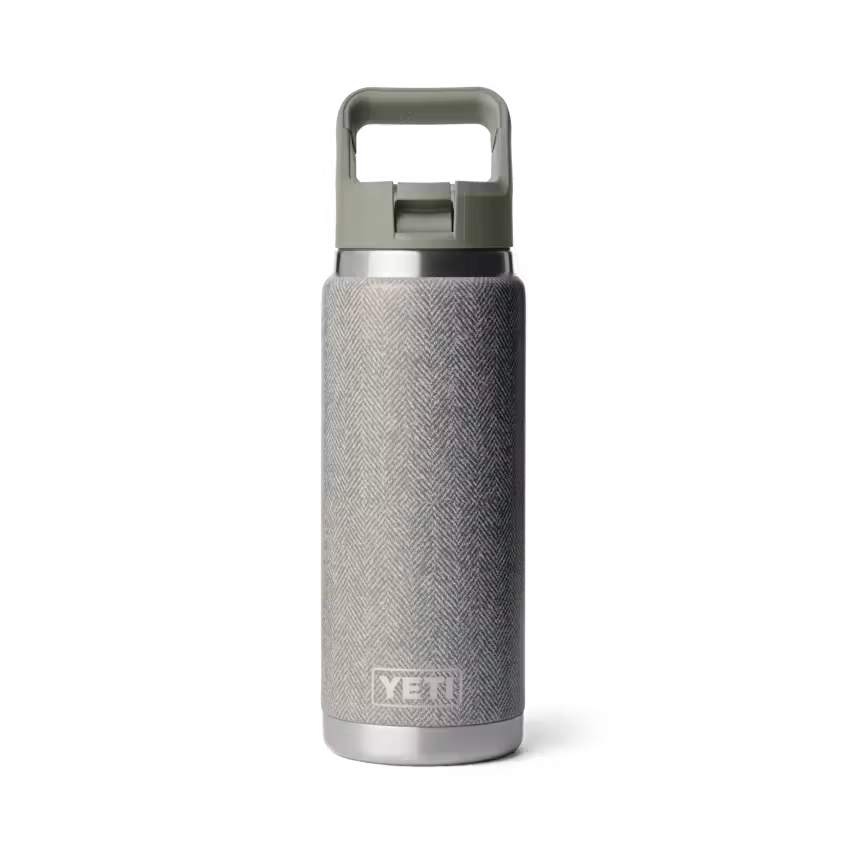 YETI- Rambler Bottle With Colour-Matched Straw Lid