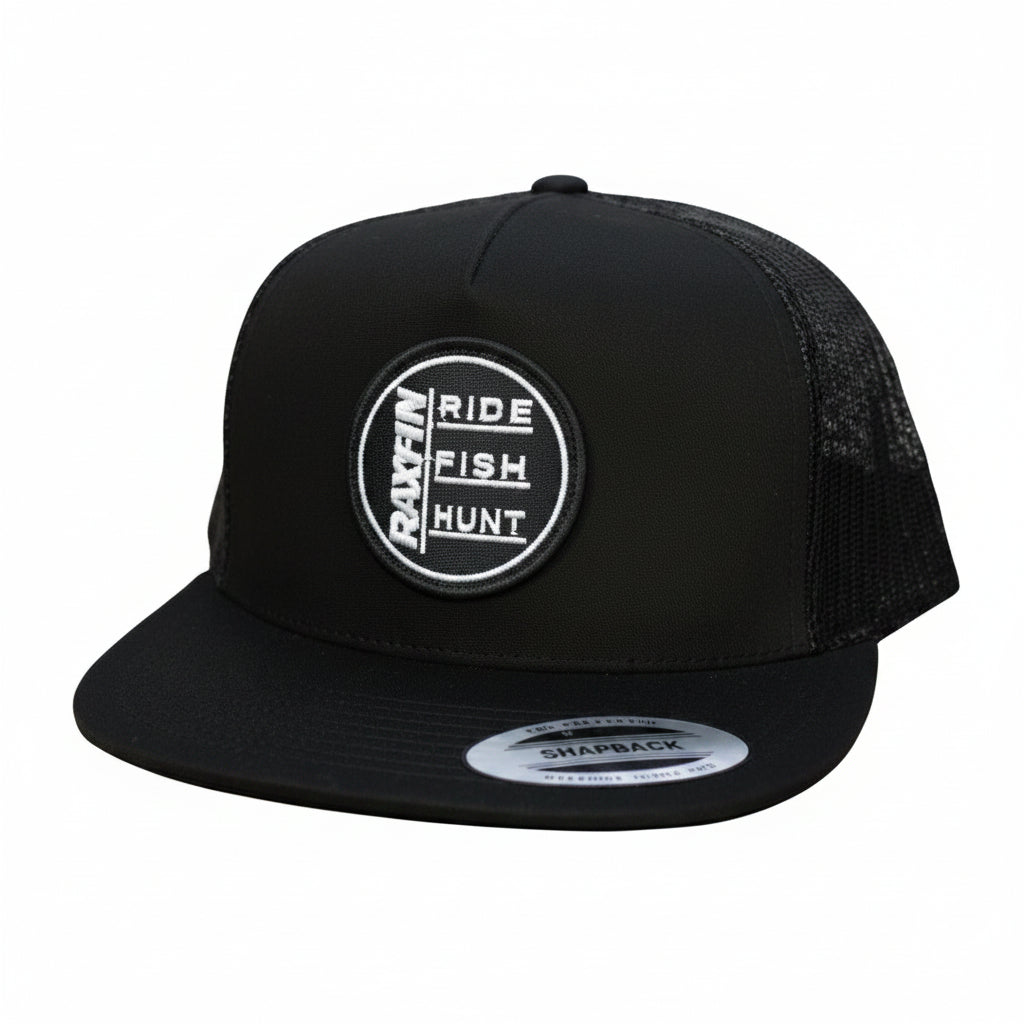 RAXFIN- Ride Fish Hunt Snapback Hat