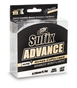 Sufix- Advance Hyper CoPolymer (H-PE) Monofilament Fishing Line