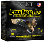 Kent Cartidges- Fasteel 2.0 Ammunition- 20GA, 3", 7/8oz, #4 Steel Shot