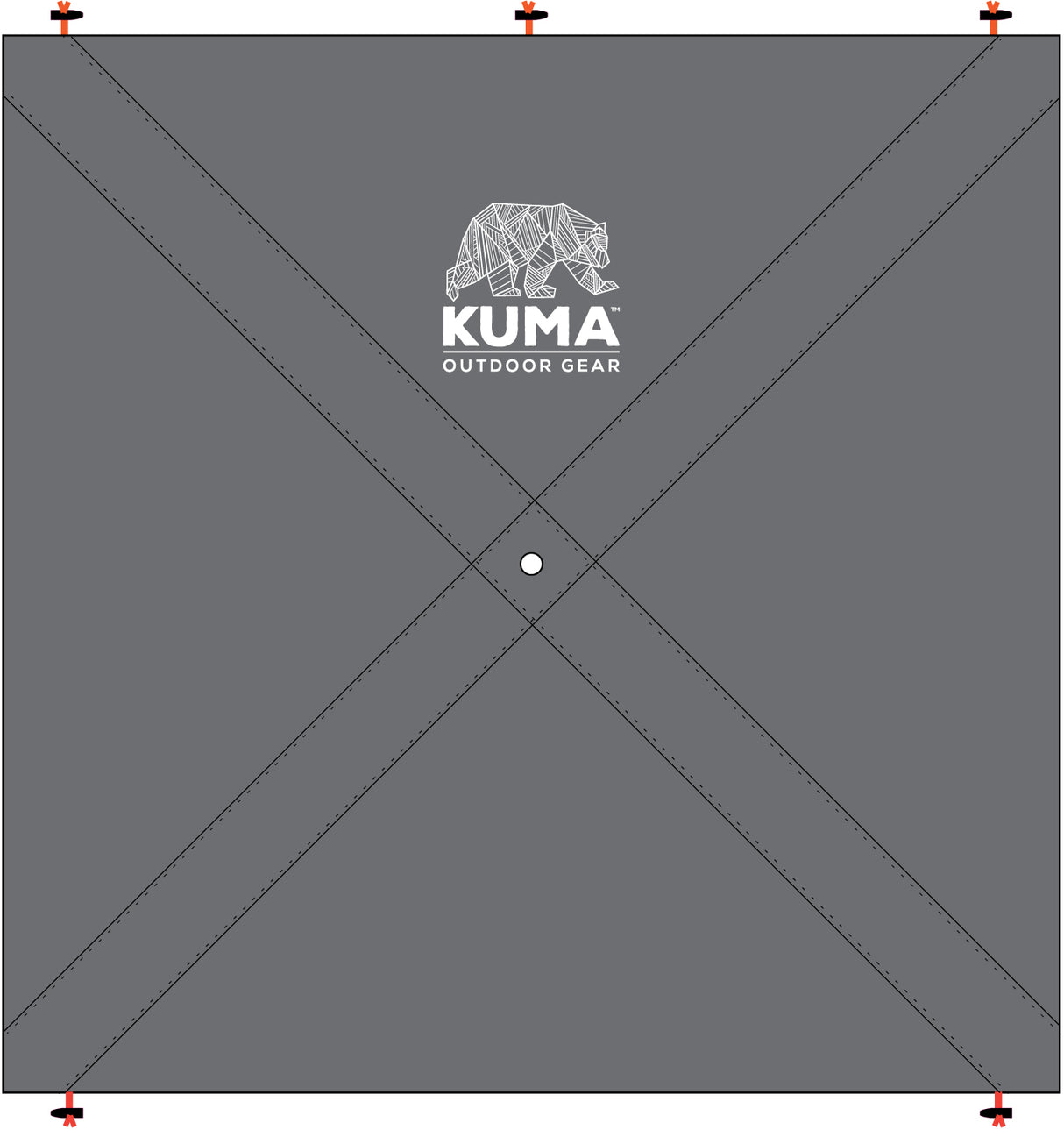 KUMA- Bear Den Gazebo Privacy Panel (Tall)