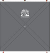 KUMA- Bear Den Gazebo Privacy Panel (Tall)