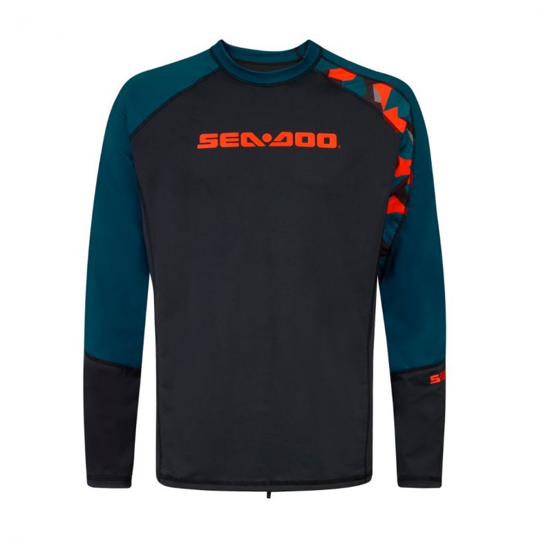 Sea-Doo- Catching Waves Rashguard Long Sleeve