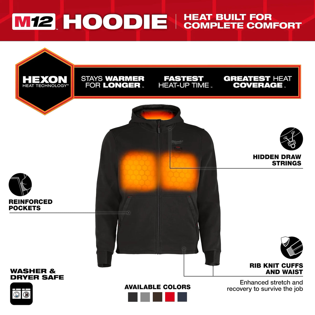 Milwaukee- Men's M12 Hoodie