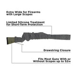 Allen Company- Magnum Gun Sock for Extra Wide Firearms with Large Scopes