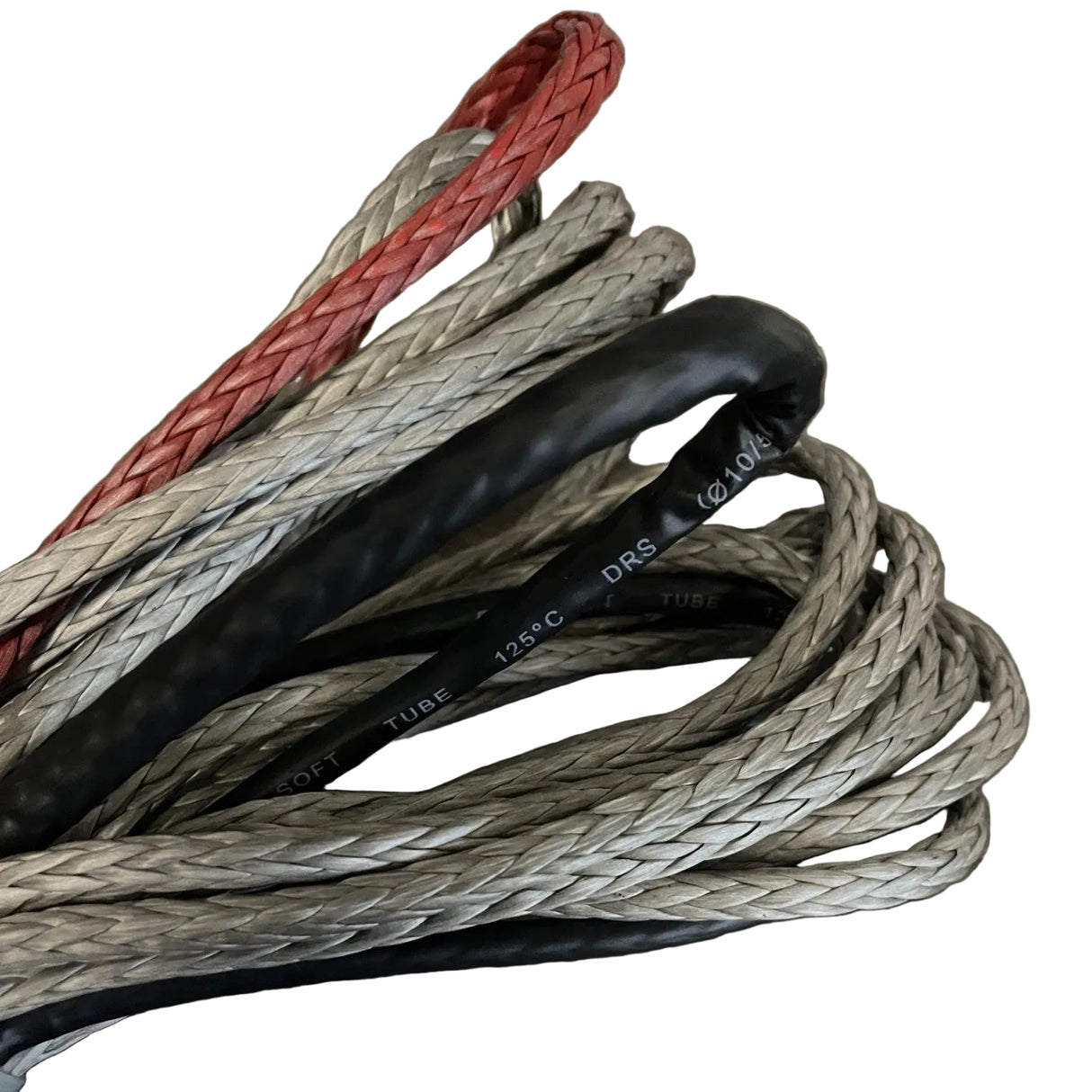 Bronco- 30' Synthetic Winch Rope for Bronco Black Winch