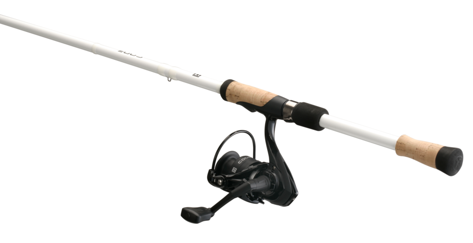 13 Fishing- Code White Spinning Rod and Reel Combo
