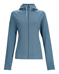 Simms- Women's SolarFlex Hoody Full-Zip with RAXFIN Logo