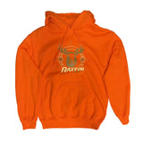 RAXFIN- Blaze Orange Hunting Hoodie