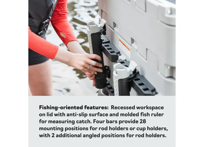 Sea-Doo- LinQ 51L Cooler, Double Latch