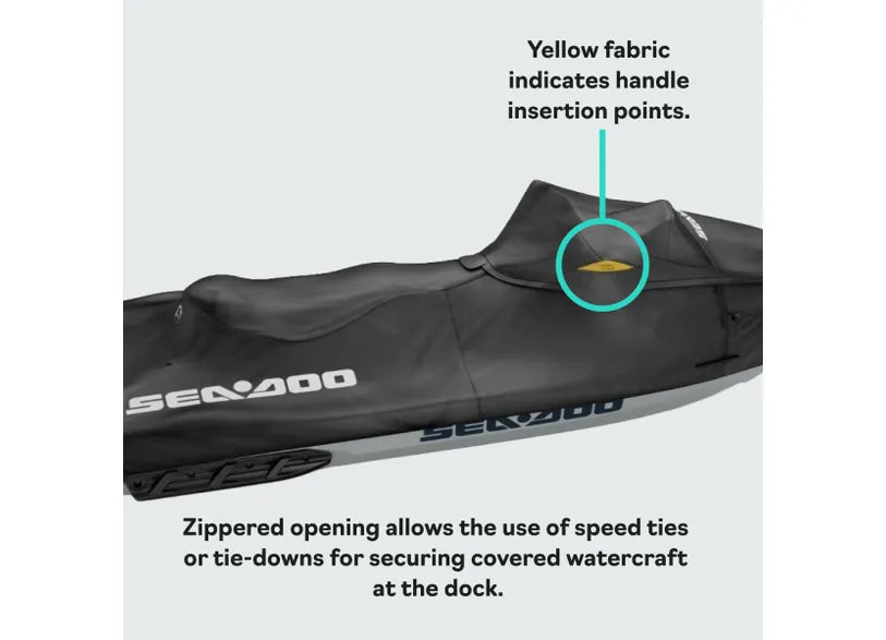 Sea-Doo- Fish Pro (RXT, RXT-X, GTX, Wake Pro with Extension) Cover