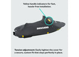 Sea-Doo- Spark 3 Seater PWC Cover with Side Hooks