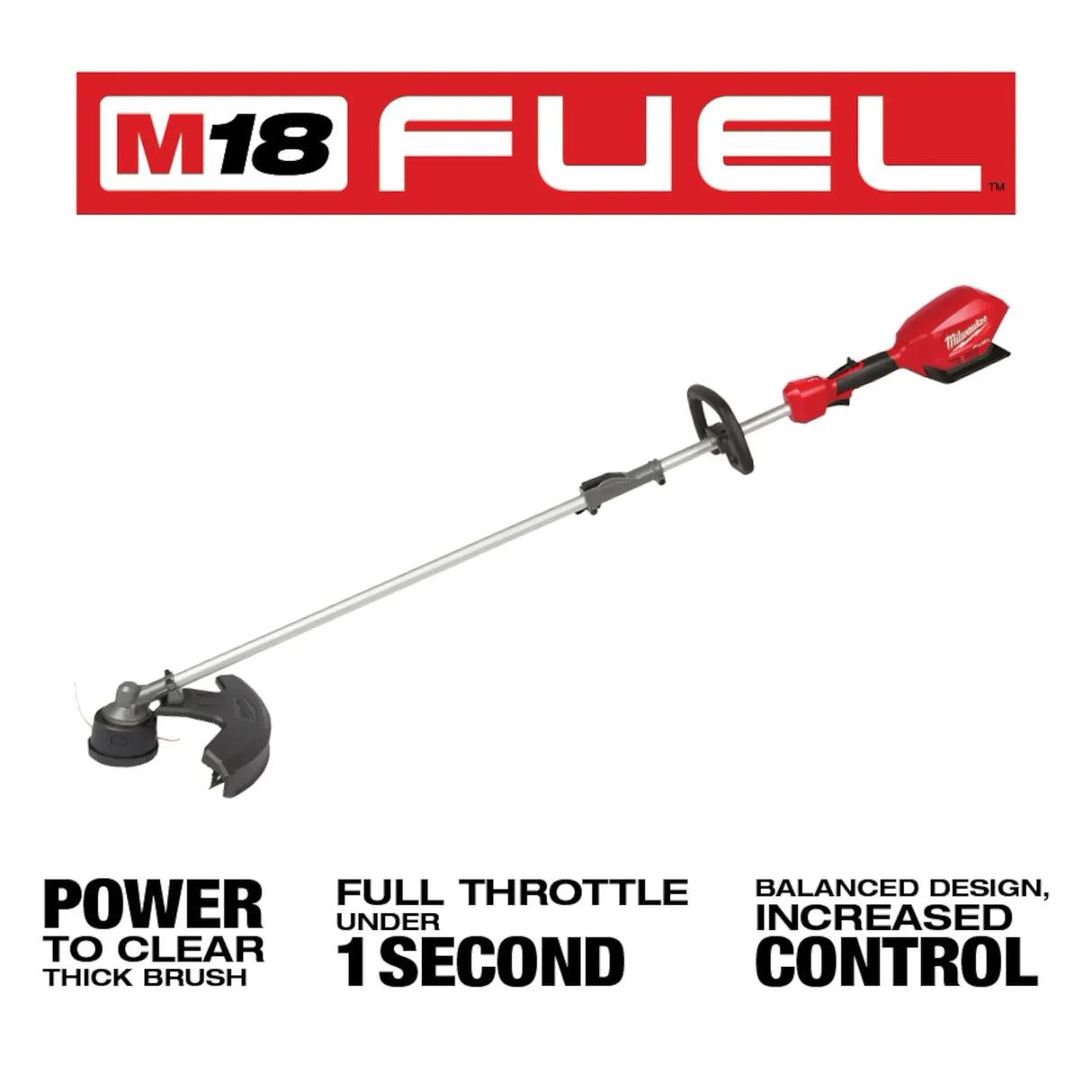 Milwaukee- M18 FUEL String Trimmer with Quik-Lok