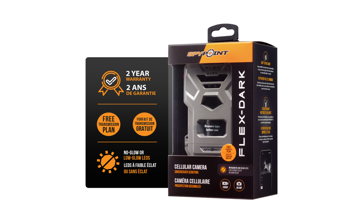 Spypoint- Flex-Dark Cellular Trail Camera