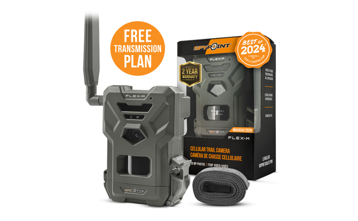 Spypoint- Flex-M Cellular Trail Camera