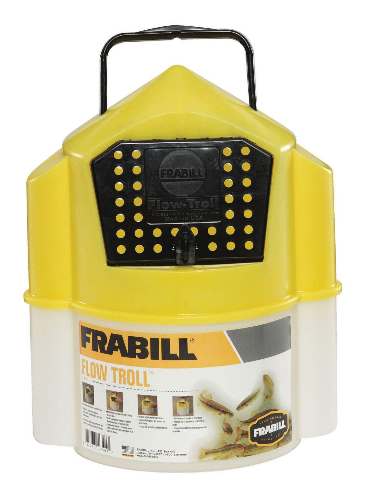 Frabill- Flow Troll Bait Bucket
